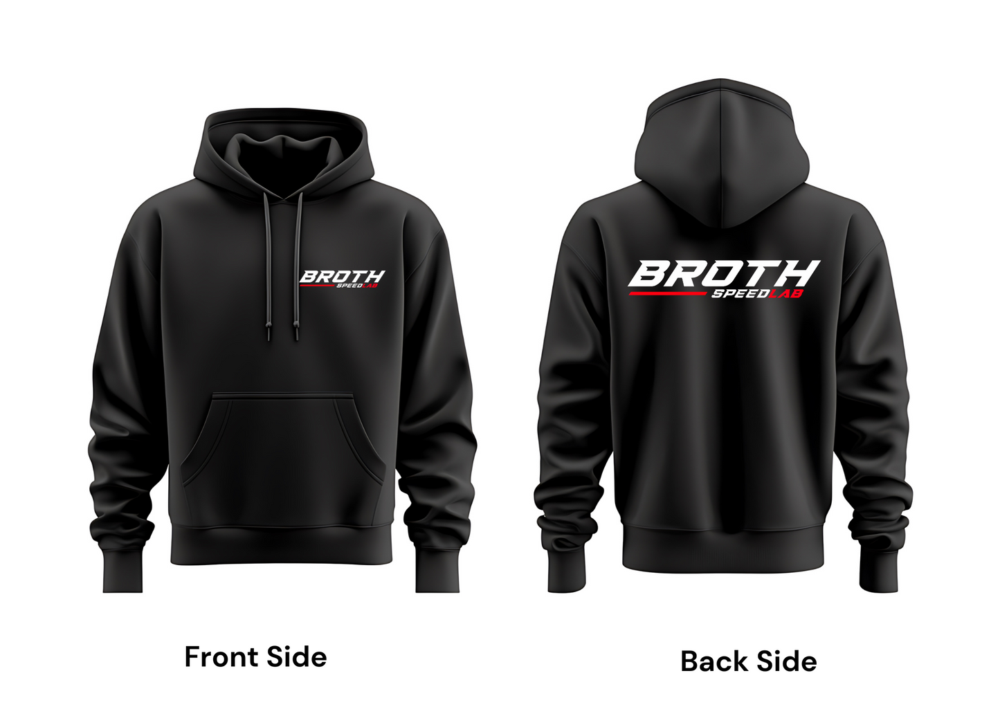Broth Speedlab Red Hoody