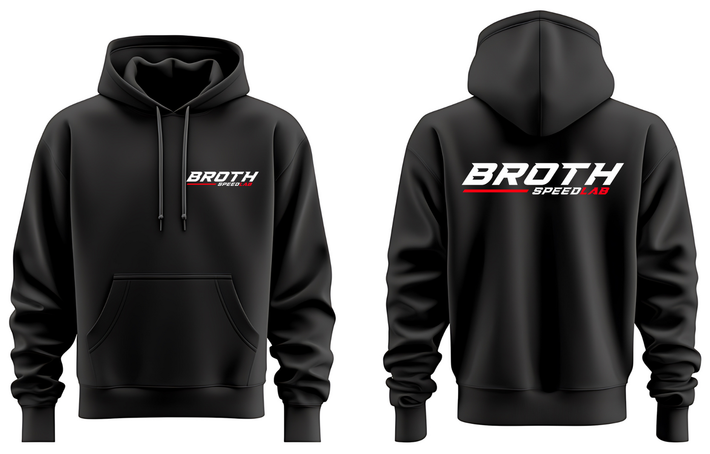 Broth Speedlab Red Hoody